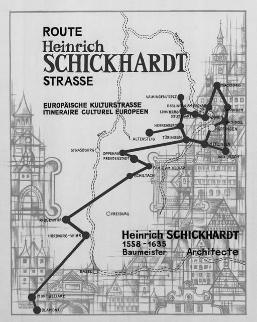 Europäische Kulturstraße Heinrich Schickhardt
